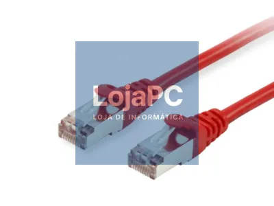 Equip Patch Cable Cat.6 S/FTP HF red 1,0m