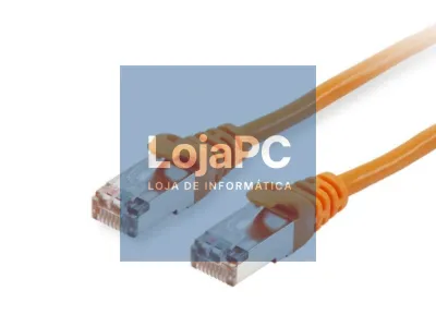 Equip Cat6A S/FTP Patch Cable, 2m, Orange