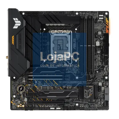 Asus TUF GAMING B660M-PLUS WIFI - Socket Intel LGA1700, Chipset B660, DDR5, Micro-ATX, PCIe 4.0, WiFi 6