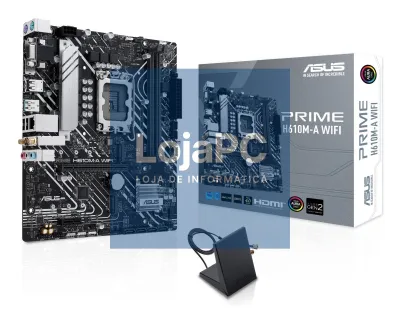 Asus PRIME H610M-A WIFI - Socket Intel LGA1700, Chipset H610, DDR5, Micro-ATX, PCIe 4.0, Wi-Fi 5