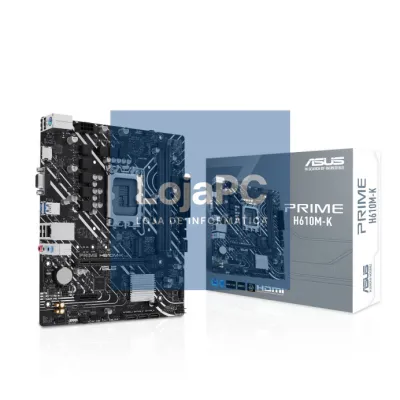 Asus PRIME H610M-K - Socket Intel LGA1700, Chipset H610, DDR5, PCIe 4.0, microATX