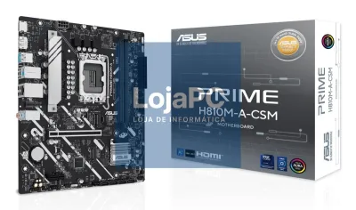 Asus PRIME H810M-A-CSM, LGA1851,H810, USB10G, SATA,MB