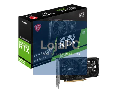 MSI GEFORCE RTX 3050 VENTUS 2X E 6G OC