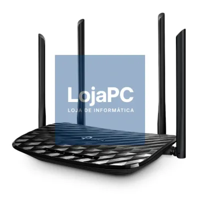 TP-Link AC1200 Dual-Band Wi-Fi Router, 867Mbps at 5GHz + 300Mbps at 2.4GHz, 5 Gigabit Ports, 4 antennas, Beamforming, MU-MIMO, IPTV, Access Point Mode, VPN Server, IPv6 Ready, Tether App