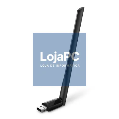 TP-Link AC600 High Gain Wi-Fi Dual Band USB Adapter,433Mbps at 5GHz + 200Mbps at 2.4GHz, USB 2.0, 1 high gain antenna