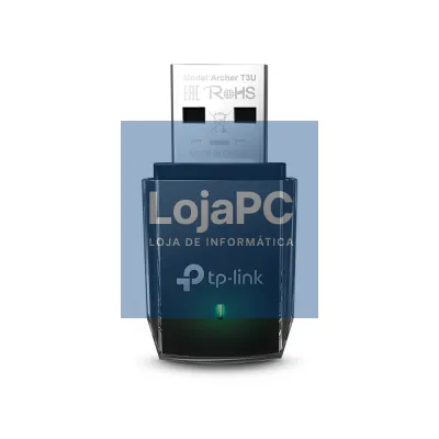 TP-Link AC1300 Mini Wi-Fi MU-MIMO USB Adapter, Mini Size, 867Mbps at 5GHz + 400Mbps at 2.4GHz, USB 3.0