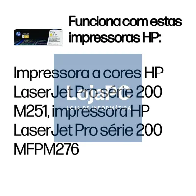 HP 131A original Toner cartridge CF212A yellow standard capacity 1.800 pages 1-pack
