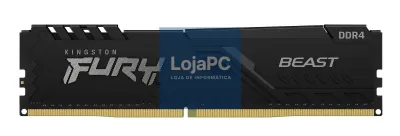 Kingston ValueRAM 16GB 3600MHz DDR4 CL18 DIMM FURY Beast Black
