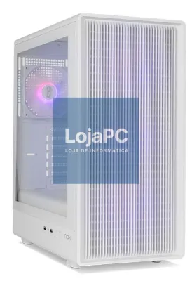 Nox Infinity IOTA White - ARGB Mesh Mid Tower