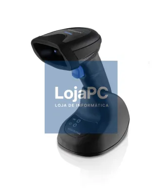 Datalogic Scanner Datalogic Imager QM2500, 433MHZ, 2D, Inclui Base e Cabo USB, Preto