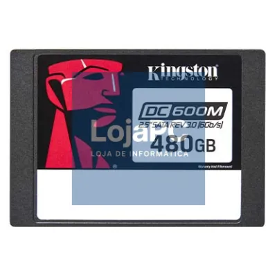 Kingston SSD DC600M (Mixed-Use) 480G 2.5” Enterprise SATA SSD