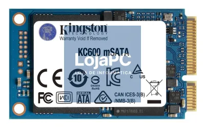 Kingston SSD 256G KC600 SATA3 mSATA