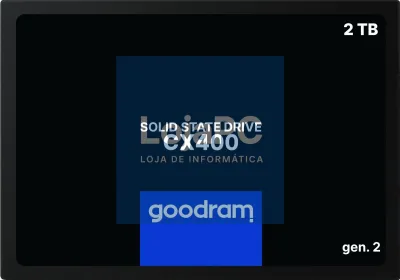 Goodram SSD CX400 2TB SATA III 2,5 RETAIL