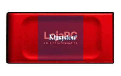 Kingston 1TB XS1000 Red External USB 3.2 Gen 2 Portable Solid State Drive