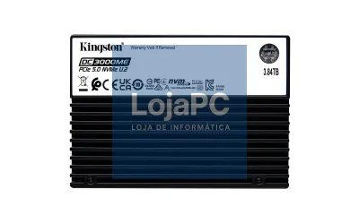 Kingston 3.84TB DC3000ME U.2 PCIe 5.0 NVMe TCG Opal Enterprise SSD