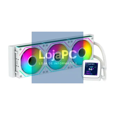 ABYSM CPU Liquid Cooling Oceanic LCD 360 White ARGB