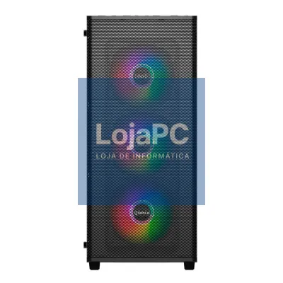 UNYKAch Caixa MIR100 ARGB - ATX GAMING - BLACK - USB 3.0