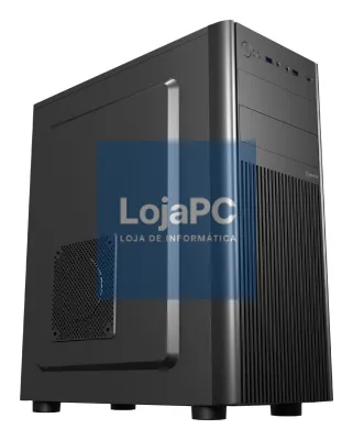 UNYKAch Caixa ATX - Black - 1XUSB 3.0+1XTYPEC( USB 3.0)+ 1XUSB 2.0