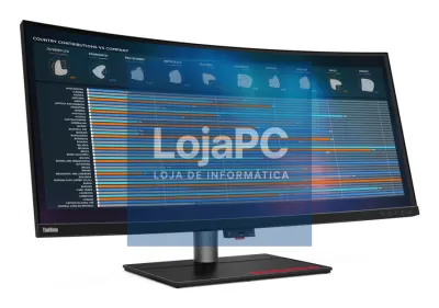 Lenovo ThinkVision P40w-20 39.7 inch 5K2K Ultra-Wide Curved Monitor - Quanto mais comprar maior é o desconto !