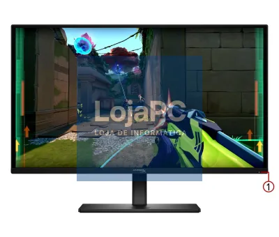 HP HyperX OMEN OLED 27'' QHD 500Hz Gaming Monitor - OMEN OLED 27qs