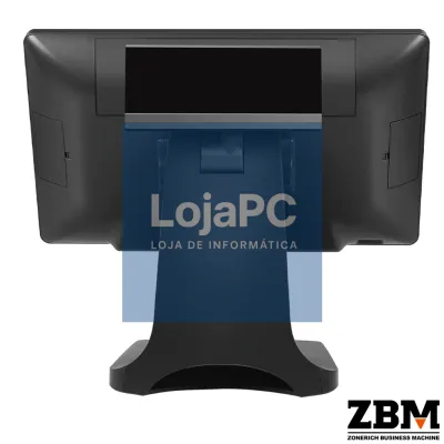 POS Zonerich ZQ-T8350 - Intel i7 1065G7 / DDR4 8GB / SSD 256GB / Touch 15" + VFD 2X20 /  Windows 11 PRO