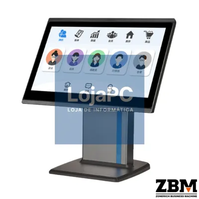 POS Zonerich ZQ-T526 - Intel i5 7300U / DDR4 8GB / SSD 120GB / Touch 15.6" / Alluminium / W11 Pro