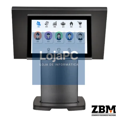 POS Zonerich ZQ-T526 - Intel i5 7300U / DDR4 8GB / SSD 120GB / Touch 15.6" + 11.6" / Alluminium / W11 Pro