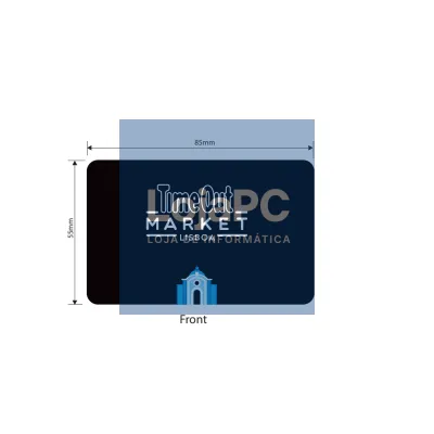 Personalização Cartões PVC Preto 2 Lados / Magneticos / NFC / RFID / 85 mm x 55 mm