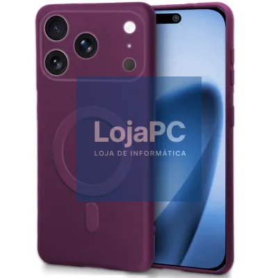 Carcasa COOL para iPhone 17 Pro Max / 18 Pro Max Magnética Cover Vino