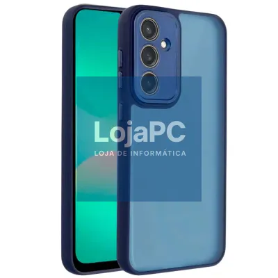 Carcasa COOL para Samsung A266 Galaxy A26 5G / A17 / A17 5G / A18 Borde Mate Azul