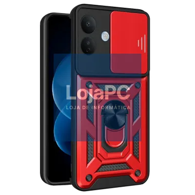 Carcasa COOL para Xiaomi Redmi Note 17 Pro 5G Hard Ring Rojo