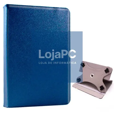 Funda COOL Ebook Tablet Polipiel Universal 9.7 - 11 pulgadas Azul (Cuadrada)