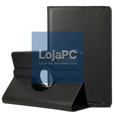 Funda COOL para Xiaomi Redmi Pad 2 (9.7 pulg.) Giratoria Polipiel Negro