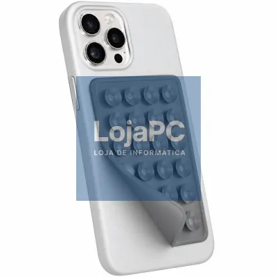 Ventosa Universal Silicona para Smartphone (Gris)