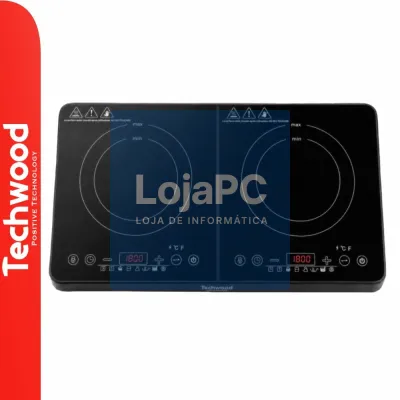 Placa de Indução Dupla 3500W TECHWOOD