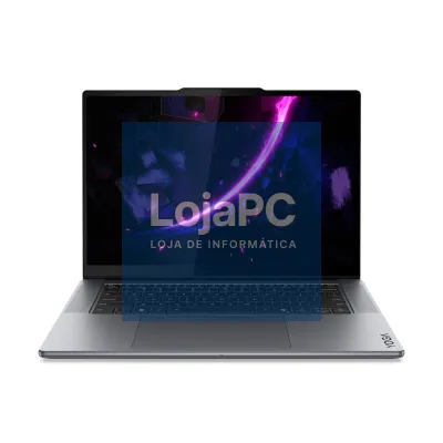 Lenovo Yoga Pro 7 15IPH11-820 - Intel Core Ultra 7 356H 16-Cores, 32GB LPDDR5X 8533MHz, 1TB SSD M.2 PCIe 4.0, 15.3" OLED WQXGA (2560x1600), RTX 5050 8GB GDDR7, Wi-Fi 7+BT 5.4, Carregador 140W,