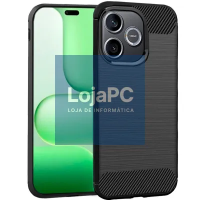 Carcasa COOL para Honor 600 Lite Carbón Negro