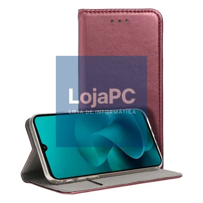 Funda COOL Flip Cover para Motorola Moto G06 / G06 Power Liso Burgundy