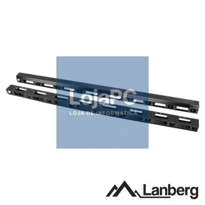 Kit 2 Organizadores Cabos Verticais 42U FF01/FF02 LANBERG