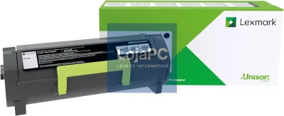 LEXMARK 502UE toner cartridge black standard capacity 20.000 pages 1-pack