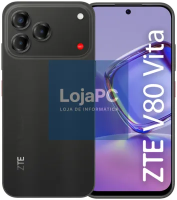 ZTE V80VITA256BLK smartphones 17,1 cm (6.75") Ranura híbrida Dual SIM Android 16.0 4G USB Tipo C 4 GB 256 GB 5000 mAh Preto
