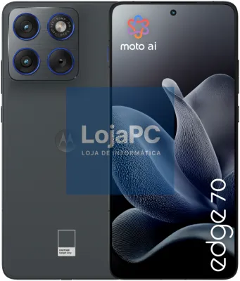 Motorola edge 70 17 cm (6.7") SIM duplo Android 16.0 5G USB Tipo C 12 GB 512 GB 4800 mAh Cinzento