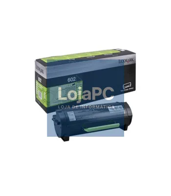 LEXMARK 602HE toner cartridge black standard capacity 10.000 pages 1-pack corporate