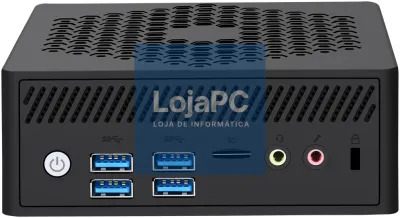 Leotec LEMPC09 PC/estação de trabajo barebone Cubo Preto