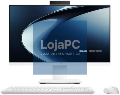 ASUS V400 AiO V440VA-WPC0390 - Secretária todo en uno 23.8" Full HD (Intel Core 7 240H, 16GB RAM, 512GB SSD, Graphics, sem Sistema Operativo) Branco - Teclado QWERTY espanhol