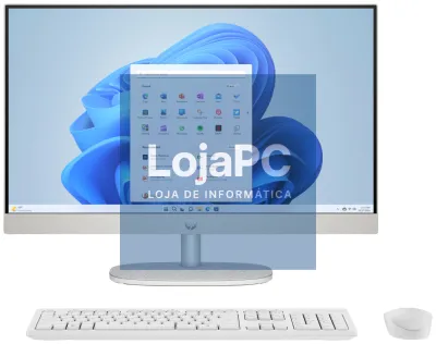 HP 24 -cr0130ns PC Intel® Core™ i5 i5-1335U 60,5 cm (23.8") 1920 x 1080 Pixeles PC todo en uno 16 GB DDR4-SDRAM 512 GB SSD FreeDOS Wi-Fi 6 (802.11ax) Branco
