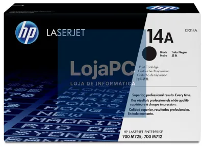 HP Tinteiro de tóner original LaserJet 14A preto
