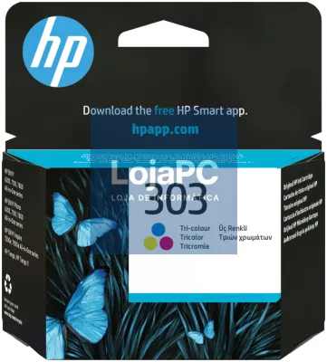 HP Tinteiro Original 303 tricolor