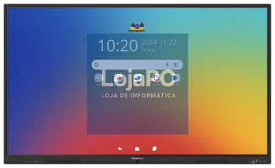 Viewsonic IFP 75IN 4K ANDROID 16 EDLA 64 pizarra branca interactiva 190,5 cm (75") 3840 x 2160 Pixeles Ecrã táctil