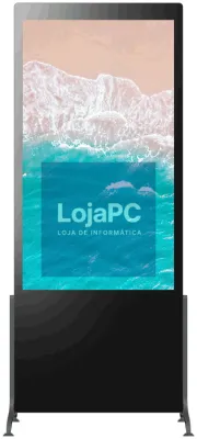 Dahua Technology DHI-LDV65-SAI400K-V2 ecrã de señalización Ecrã plana para señalización digital 165,1 cm (65") LCD 320 cd / m² 4K Ultra HD Preto Processador incorporado Android 8.1